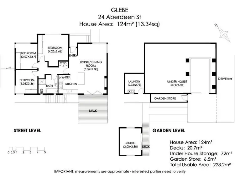 Floorplan of Homely house listing, 24 Aberdeen Street, Glebe TAS 7000