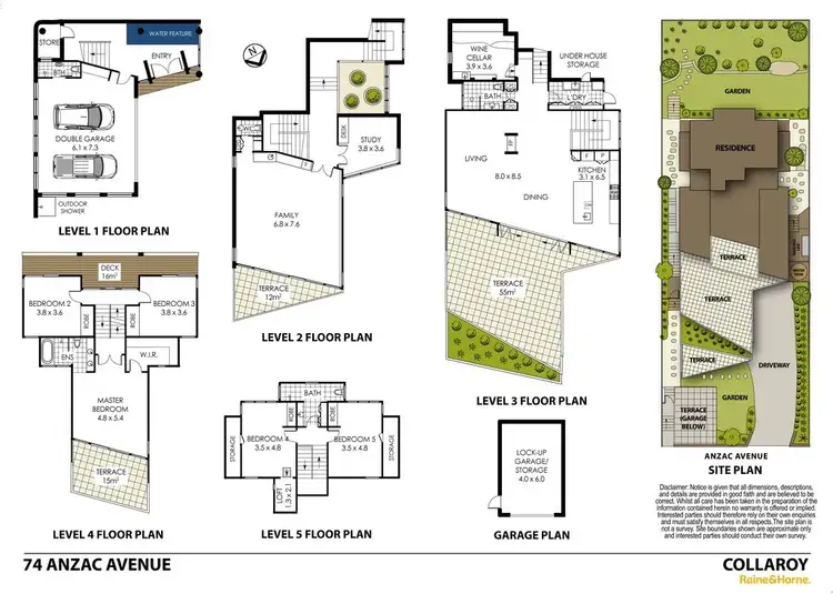 Floorplan of Homely house listing, 74 Anzac Avenue, Collaroy NSW 2097