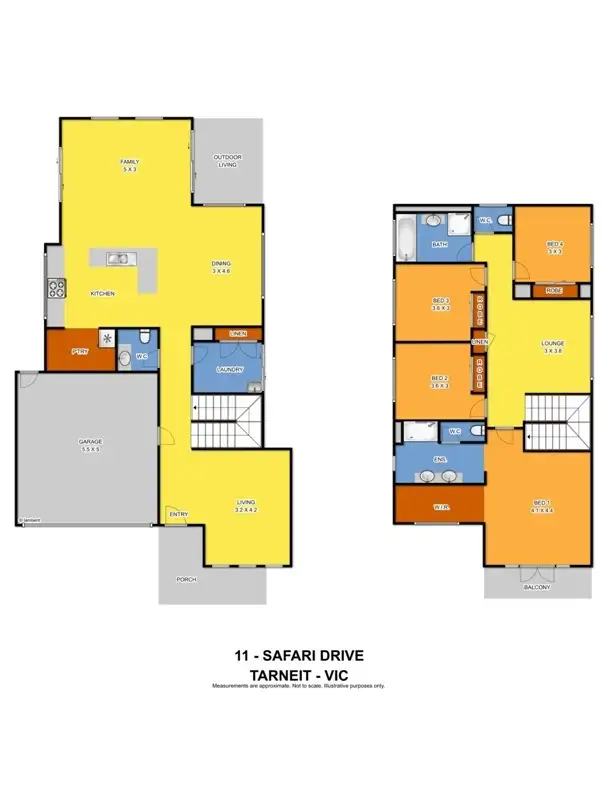 Floorplan of Homely house listing, 11 Safari Drive, Tarneit VIC 3029