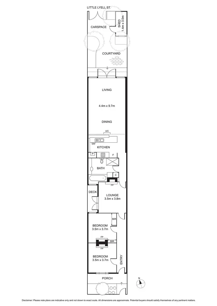 Floorplan of Homely house listing, 32 Mountain Street, South Melbourne VIC 3205