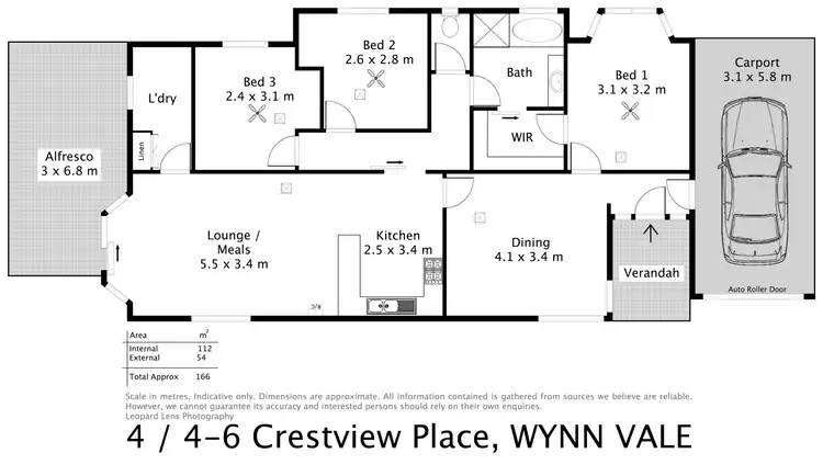 Floorplan of Homely unit listing, 4/4-6 Crestview Place, Wynn Vale SA 5127