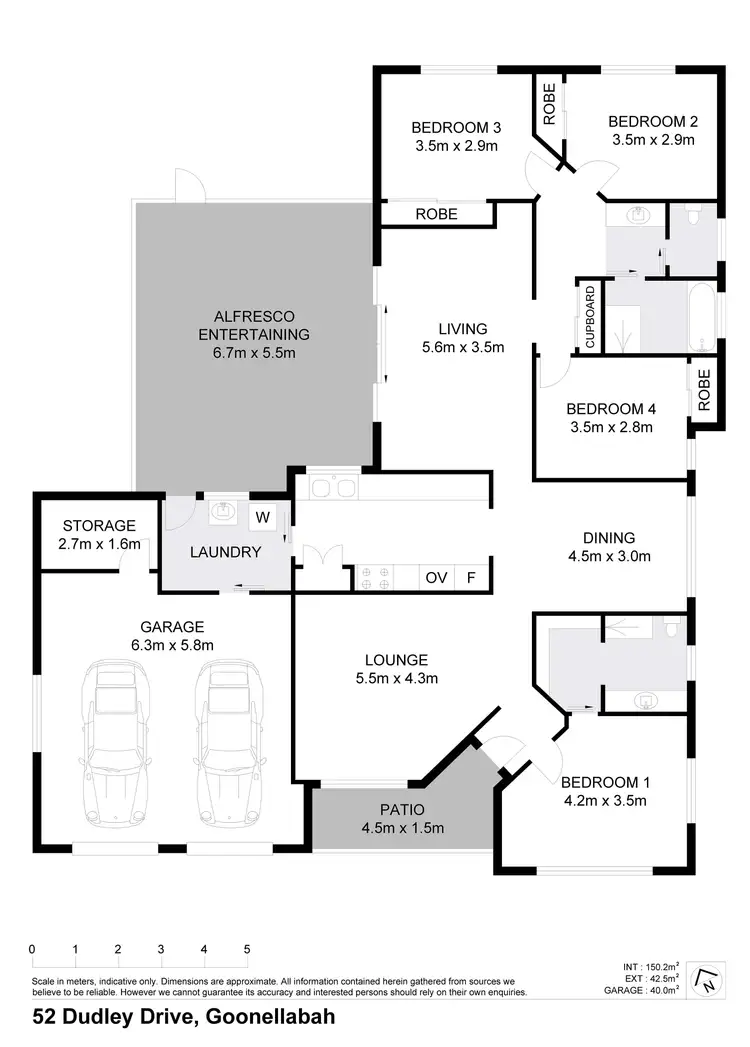 Floorplan of Homely house listing, 52 Dudley Drive, Goonellabah NSW 2480