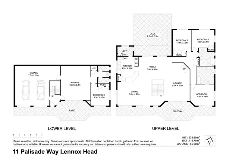 Floorplan of Homely house listing, 11 Palisade Way, Lennox Head NSW 2478