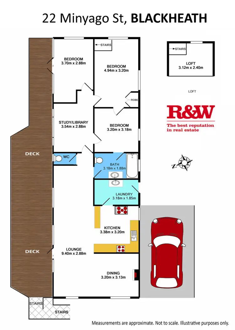 Floorplan of Homely house listing, 22 Minyago St, Blackheath NSW 2785