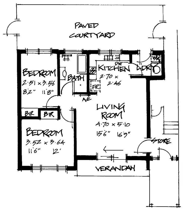 Floorplan of Homely unit listing, 9/11 Sydney Street, Glenside SA 5065