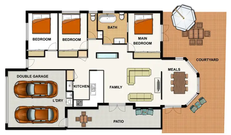 Floorplan of Homely house listing, 59 Glasshouse Cr, Forest Lake QLD 4078