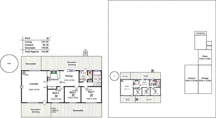 Floorplan of Homely house listing, 258 Dawkins Road, Lewiston SA 5501