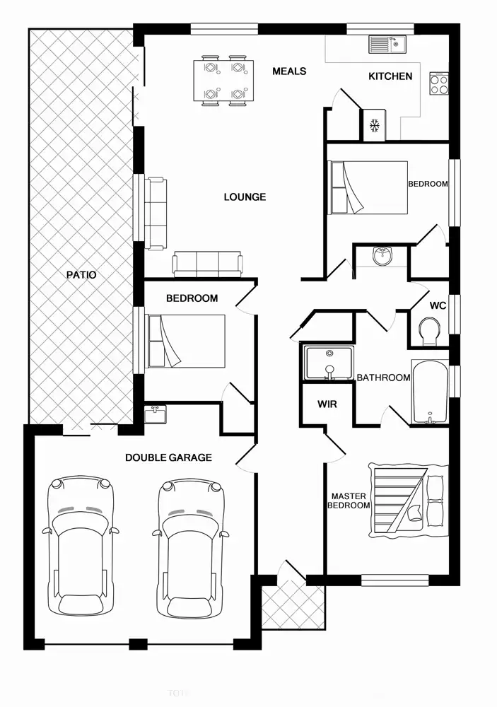 Floorplan of Homely house listing, 9 Dunbarton Lane, Bethania QLD 4205