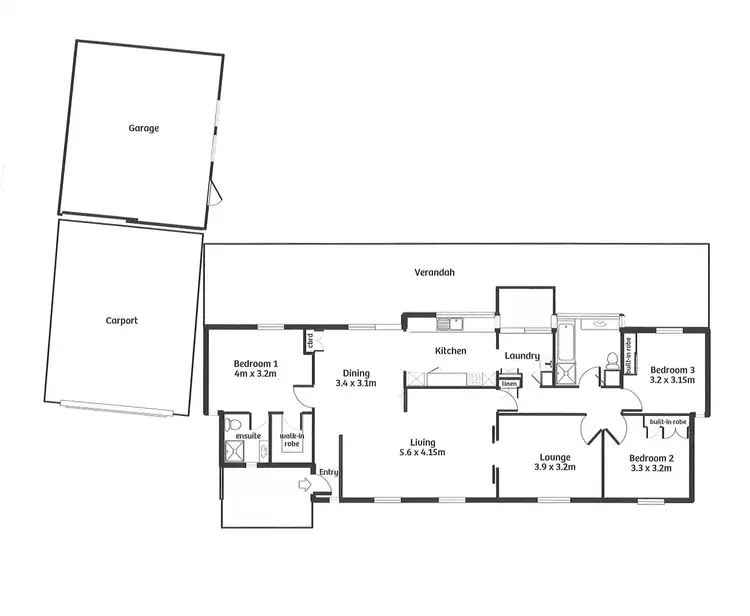 Floorplan of Homely house listing, 32 Tumbella Drive, Murray Bridge SA 5253