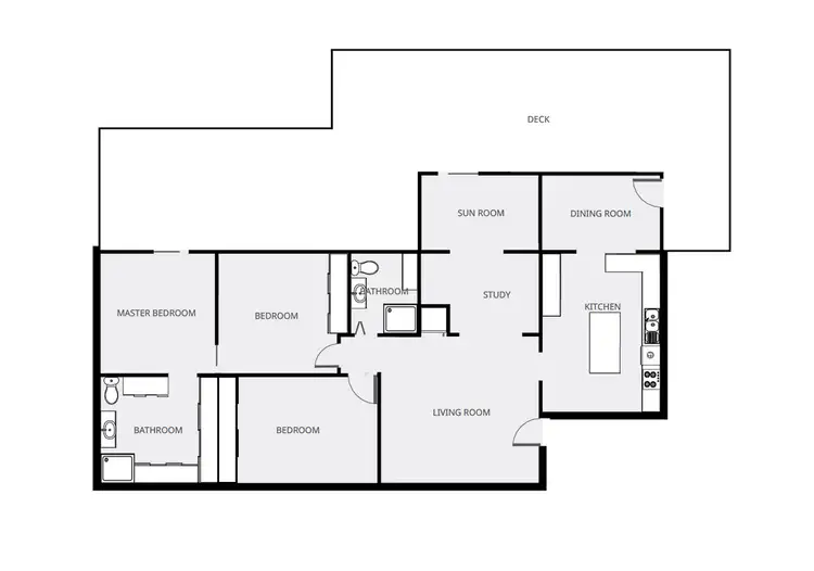 Floorplan of Homely rural property listing, 134 Old Wentworth Road, Yelta VIC 3505