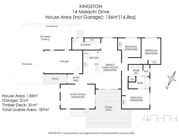 Floorplan of Homely house listing, 14 Malachi Drive, Kingston TAS 7050