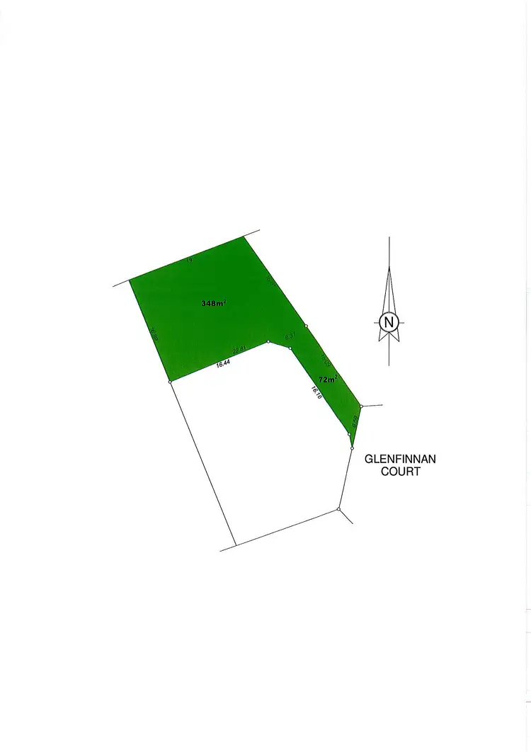 Floorplan of Homely land listing, 1A Glenfinnan Court, Hamersley WA 6022