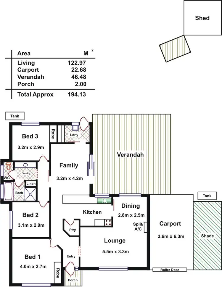 Floorplan of Homely house listing, 49 Haines Road, Willaston SA 5118
