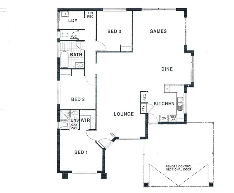 Floorplan of Homely house listing, 34 Belleville Gardens, Clarkson WA 6030