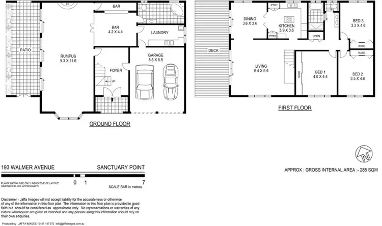 Floorplan of Homely house listing, 193 Walmer Avenue, Sanctuary Point NSW 2540