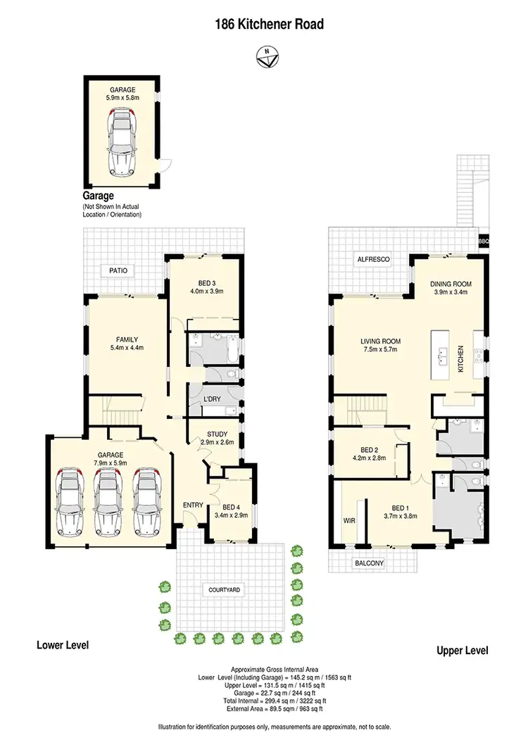 Floorplan of Homely house listing, 186 Kitchener Road, Kedron QLD 4031