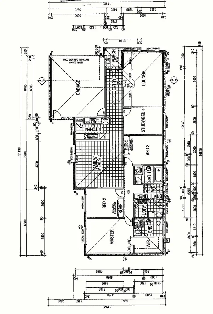 Floorplan of Homely house listing, 1 Woodlands Street, Tarneit VIC 3029