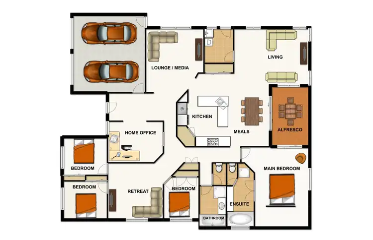 Floorplan of Homely house listing, 65 Claremont Pde, Forest Lake QLD 4078