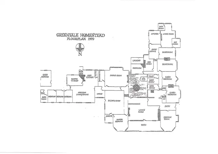 Floorplan of Homely rural property listing, 873 Willaura-Wickliffe Road, Willaura VIC 3379
