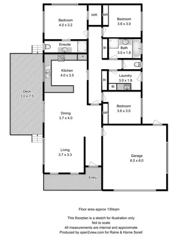 Floorplan of Homely house listing, 26 Barilla Court, Midway Point TAS 7171