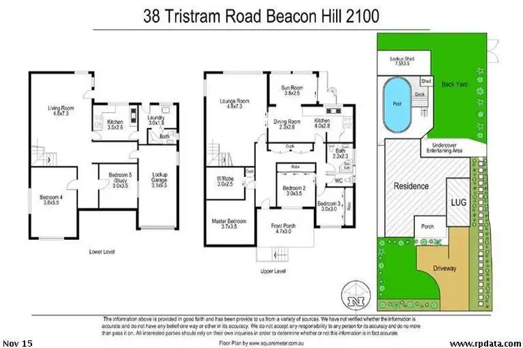 Floorplan of Homely house listing, 38 Tristram Road, Beacon Hill NSW 2100