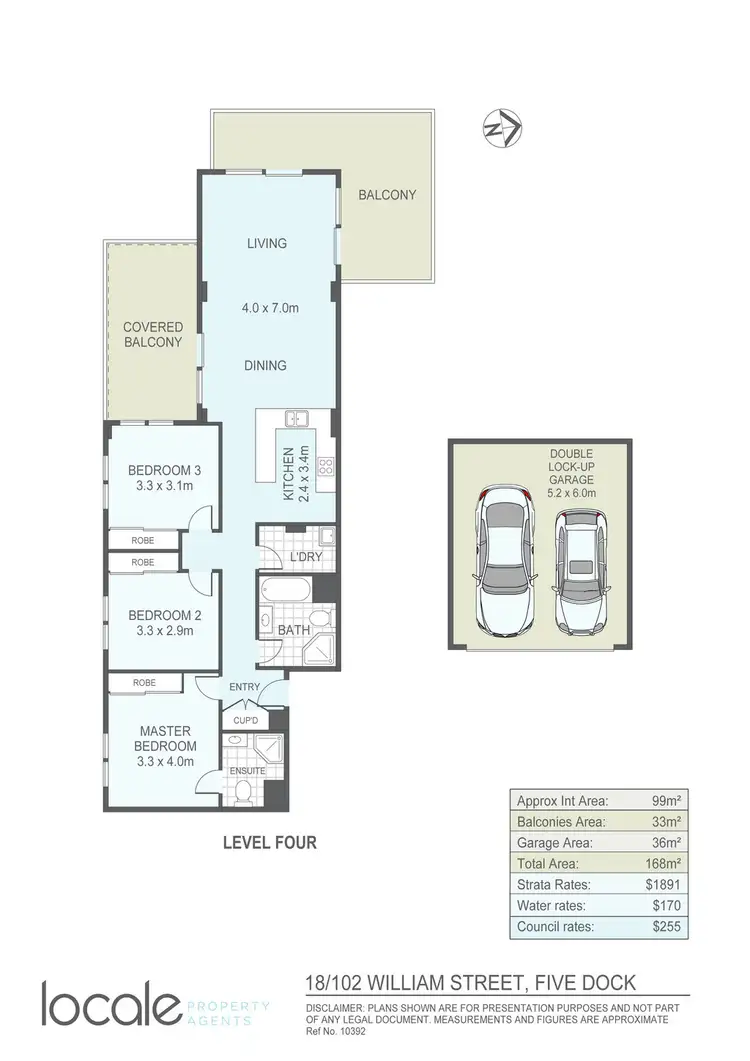 Floorplan of Homely unit listing, 18/102 William Street, Five Dock NSW 2046