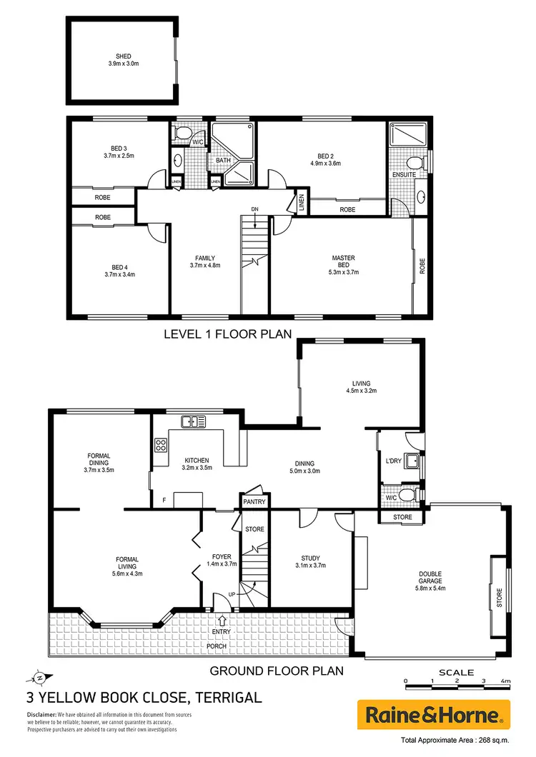 Floorplan of Homely house listing, 3 Yellow Book Close, Terrigal NSW 2260