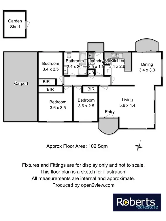 Floorplan of Homely house listing, 14 Freesia Crescent, Kingston TAS 7050