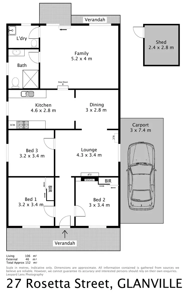 Floorplan of Homely house listing, 27 Rosetta Street, Glanville SA 5015