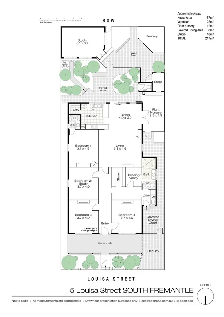 Floorplan of Homely house listing, 5 Louisa Street, South Fremantle WA 6162