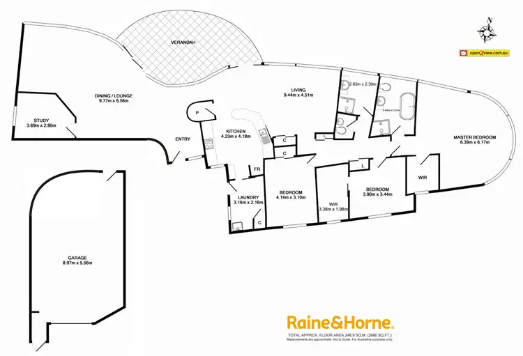 Floorplan of Homely unit listing, 2/2A Pacific Street, Batemans Bay NSW 2536
