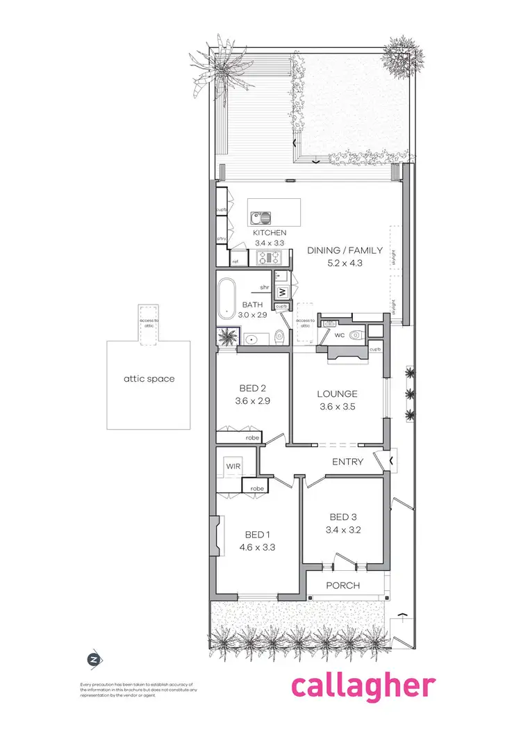 Floorplan of Homely house listing, 198 Catherine Street, Leichhardt NSW 2040