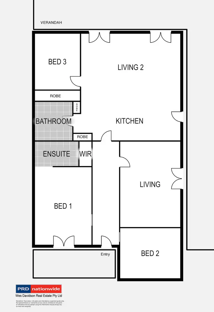 Floorplan of Homely house listing, 3 John Street, Horsham VIC 3400