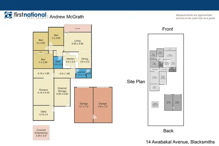 Floorplan of Homely house listing, 14 Awabakal Avenue, Blacksmiths NSW 2281