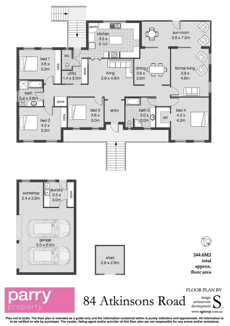 Floorplan of Homely house listing, 84 Atkinsons Road, Grindelwald TAS 7277