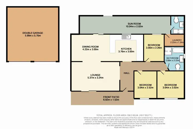 Floorplan of Homely house listing, 24 Macquarie Avenue, Leumeah NSW 2560