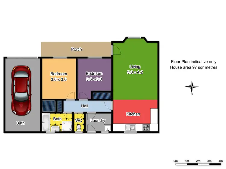 Floorplan of Homely unit listing, 5/65 Edward Street, Orange NSW 2800