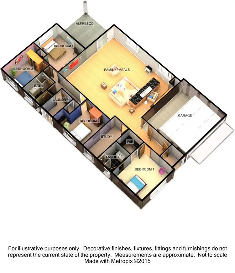 Floorplan of Homely house listing, 27 Pennine Way, Wellard WA 6170