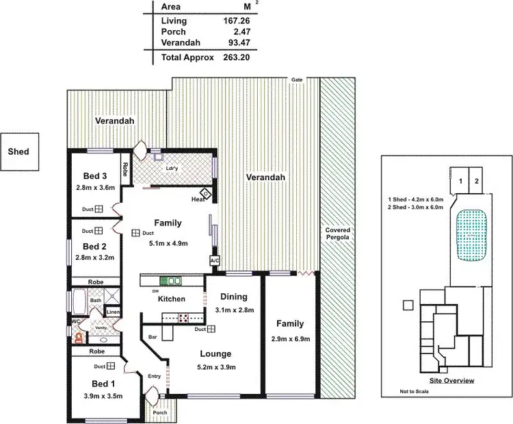 Floorplan of Homely house listing, 12 Seventh Street, Dublin SA 5501