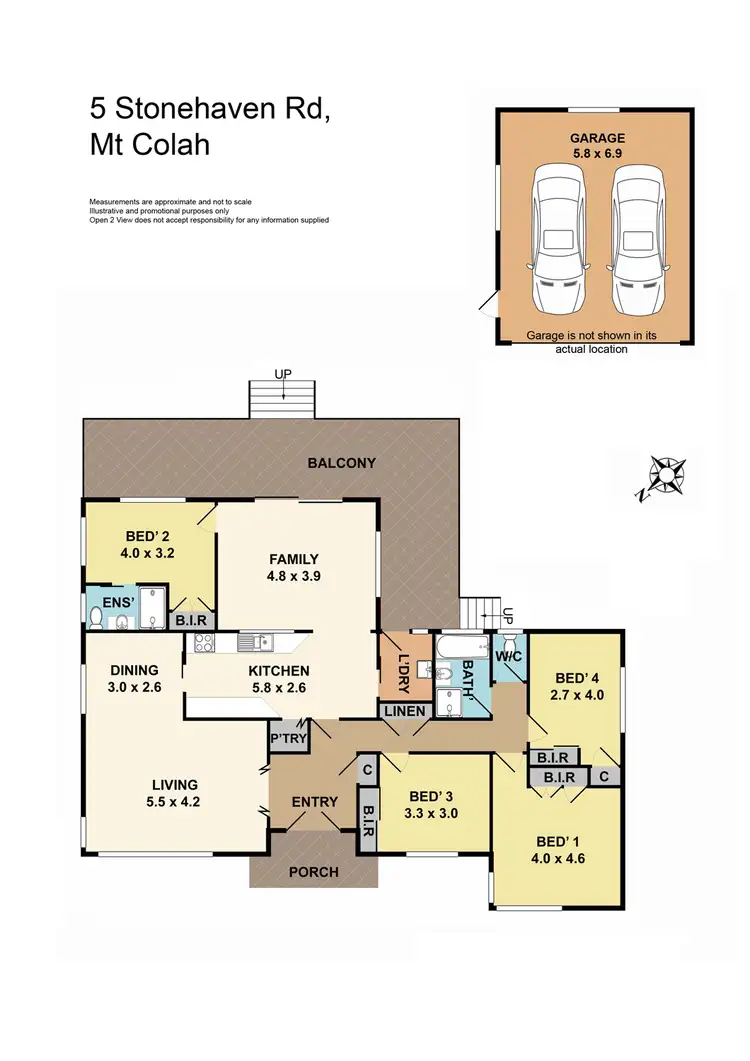 Floorplan of Homely house listing, 5 Stonehaven Road, Mount Colah NSW 2079