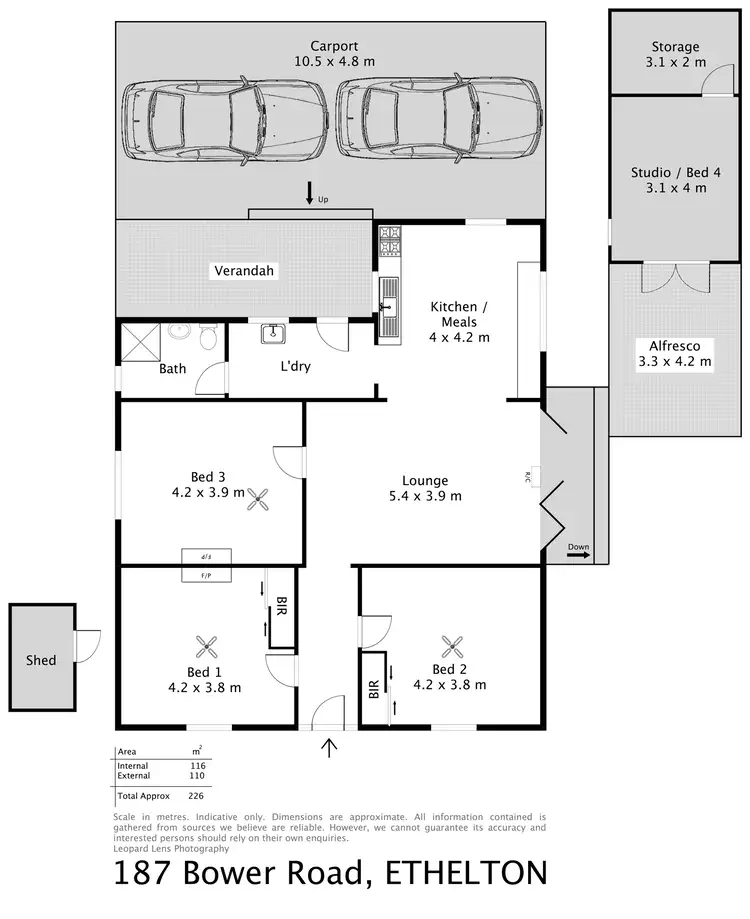 Floorplan of Homely house listing, 187 Bower Road, Ethelton SA 5015