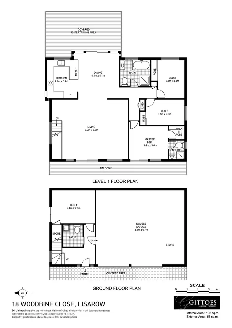 Floorplan of Homely house listing, 18 Woodbine Close, Lisarow NSW 2250
