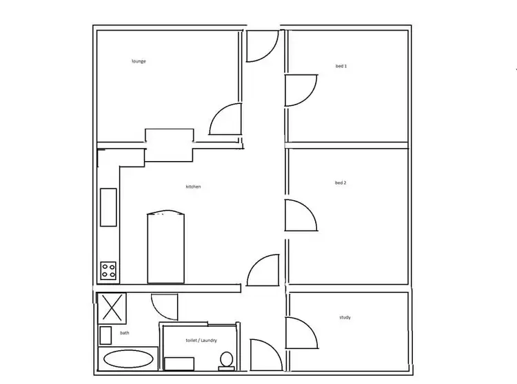 Floorplan of Homely house listing, 29 Guildford Road, Ashfield WA 6054