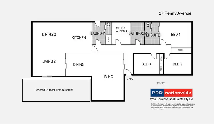Floorplan of Homely house listing, 27 Penny Avenue, Horsham VIC 3400