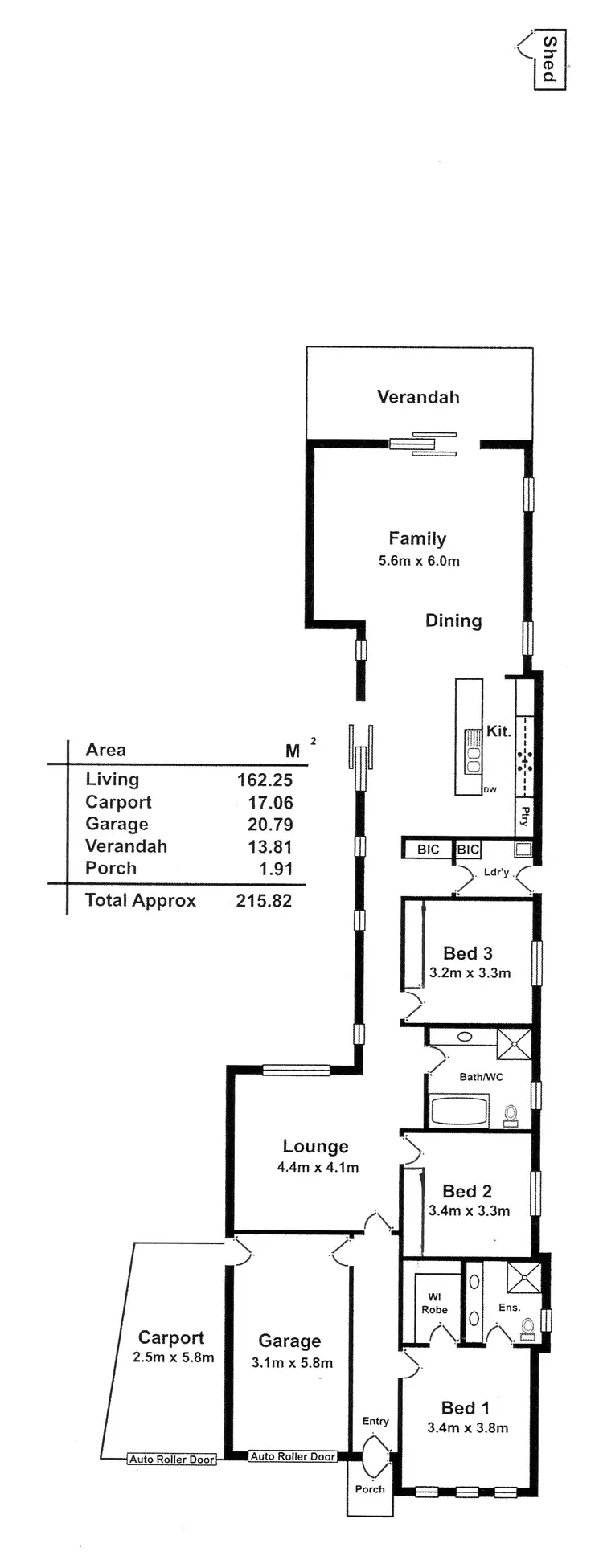 Floorplan of Homely house listing, 34A Barons Street, Tranmere SA 5073