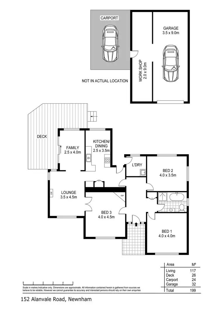 Floorplan of Homely house listing, 152 Alanvale Road, Newnham TAS 7248