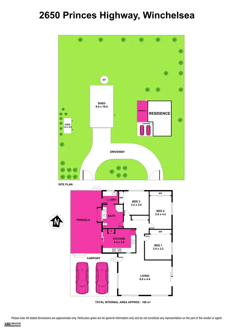 Floorplan of Homely house listing, 2650 Princes Highway, Winchelsea VIC 3241