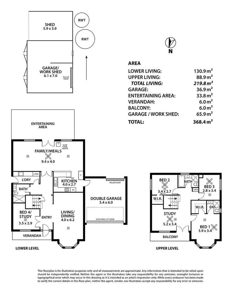 Floorplan of Homely house listing, 15 Love Avenue, Strathalbyn SA 5255