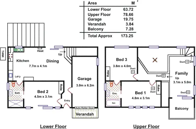 Floorplan of Homely house listing, 65 Codd Street, Para Hills West SA 5096
