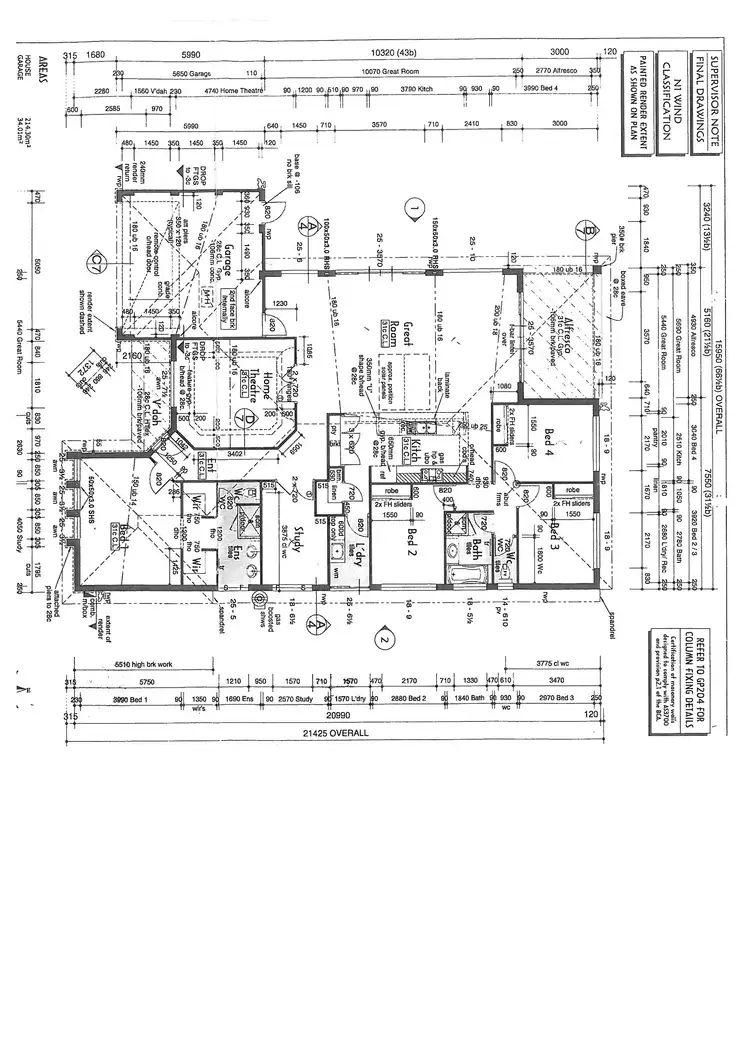 Floorplan of Homely house listing, 6 Westwind Crescent, Harvey WA 6220